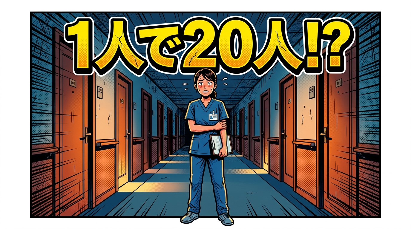 1人で20人 — 特養の夜勤配置基準を確かめる夜勤職員
