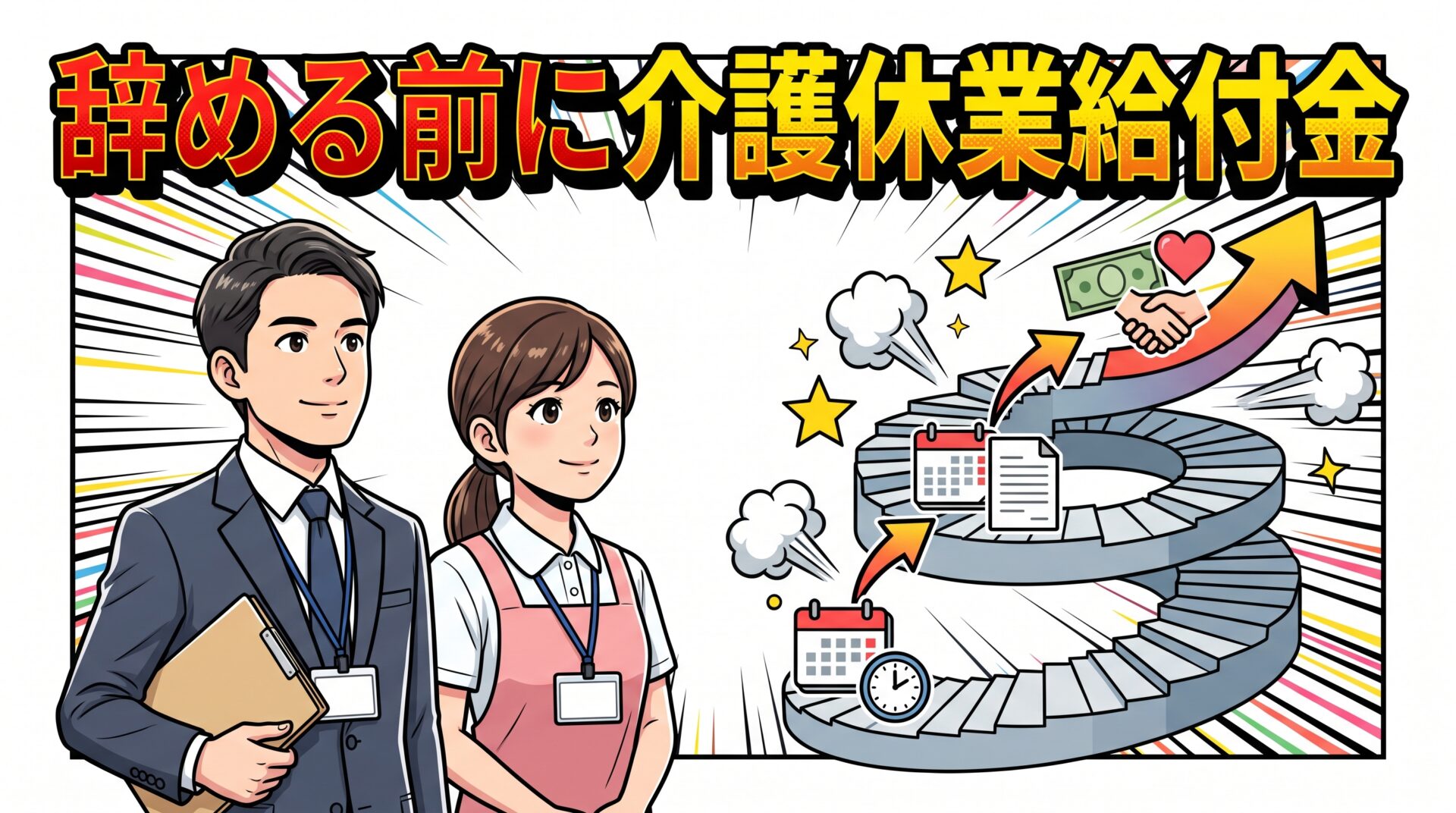 介護休業給付金の条件と申請｜仕事を辞める前に使う順番7手順